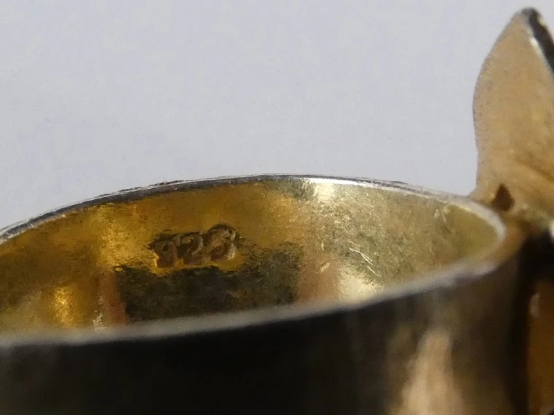 Lot van 6 Vintage Zilveren Ringen