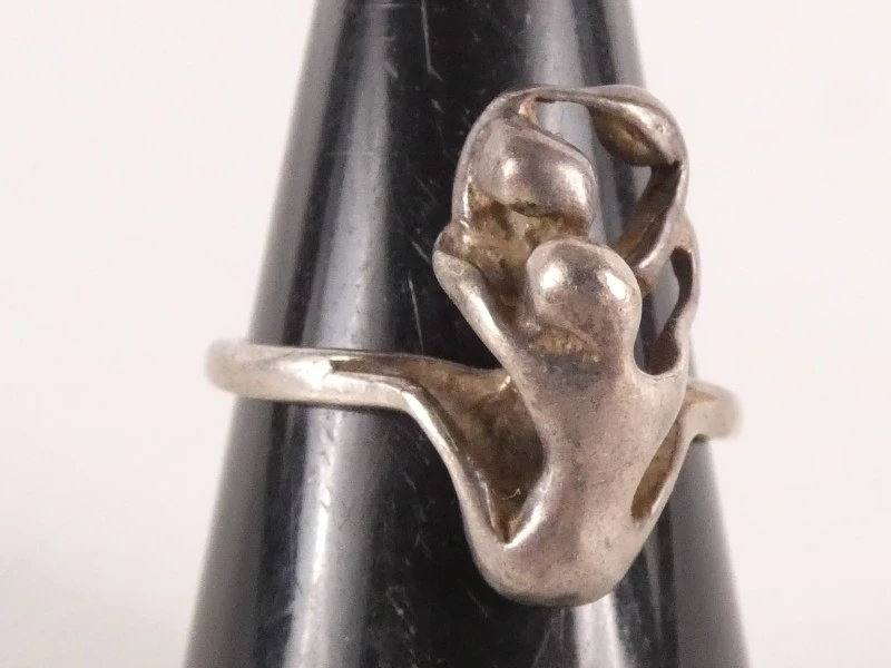 Lot van 6 Vintage Zilveren Ringen