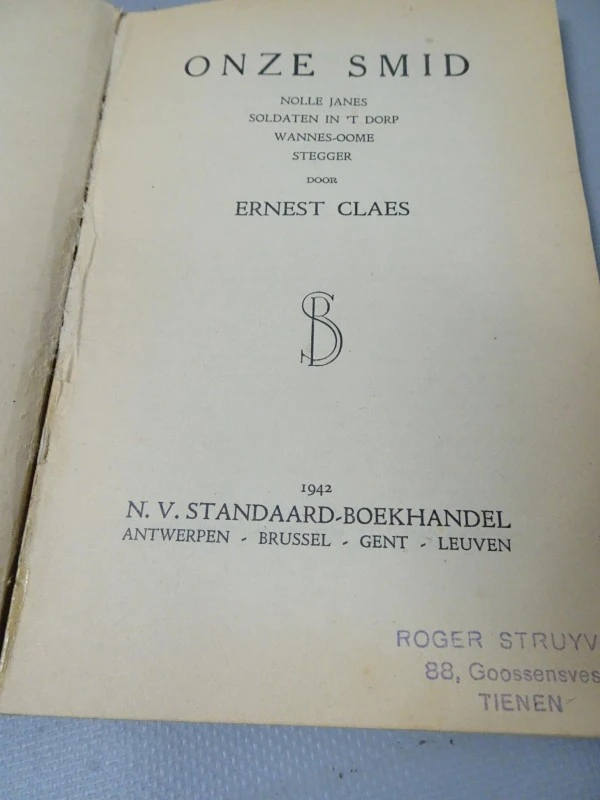 3 boekjes "Ernest Claes