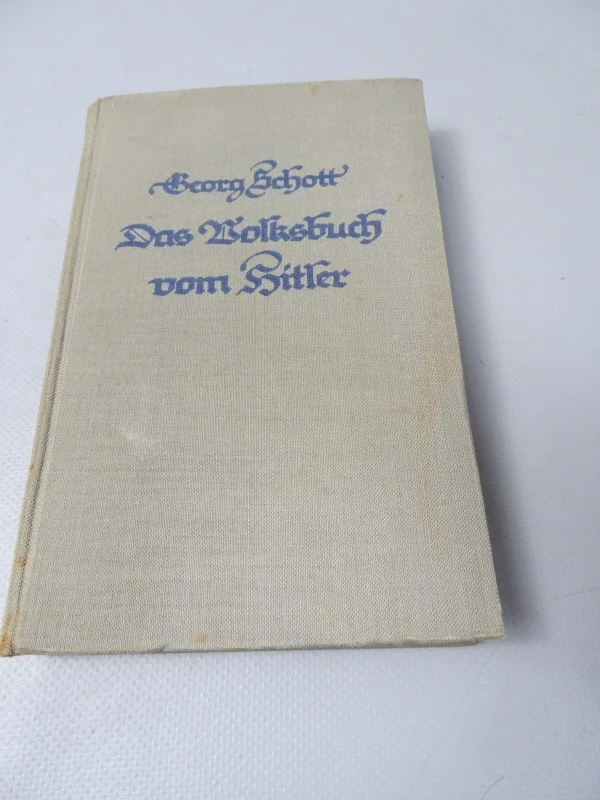 boek "Das Volksbuch vom Hitler" - Georg Schott