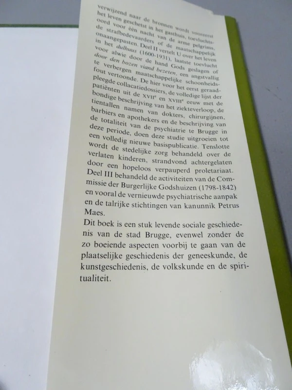 historisch boek: Pelgrims, dulle lieden en vondelingen te Brugge 1275-1975 - Jozef Geldhof - foto 8