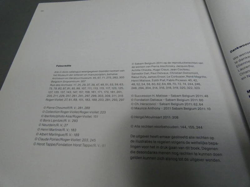 Boek "Museum der letteren en manuscripten van Brussel" - Bloemlezing - foto 12