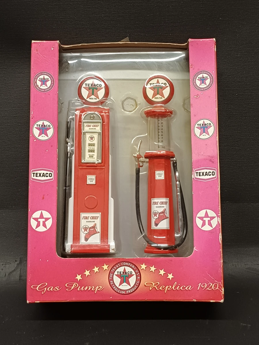 Miniatuur 'Texaco gas pompen'