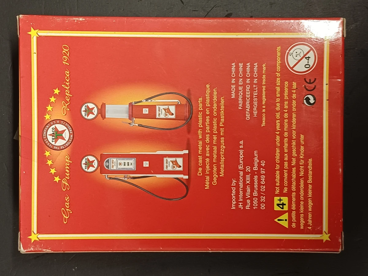 Miniatuur 'Texaco gas pompen'