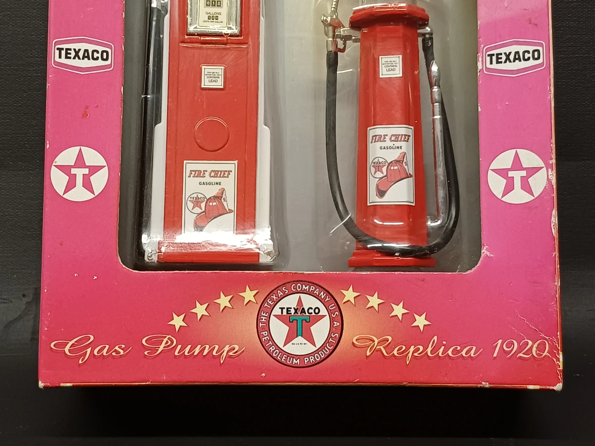 Miniatuur 'Texaco gas pompen'