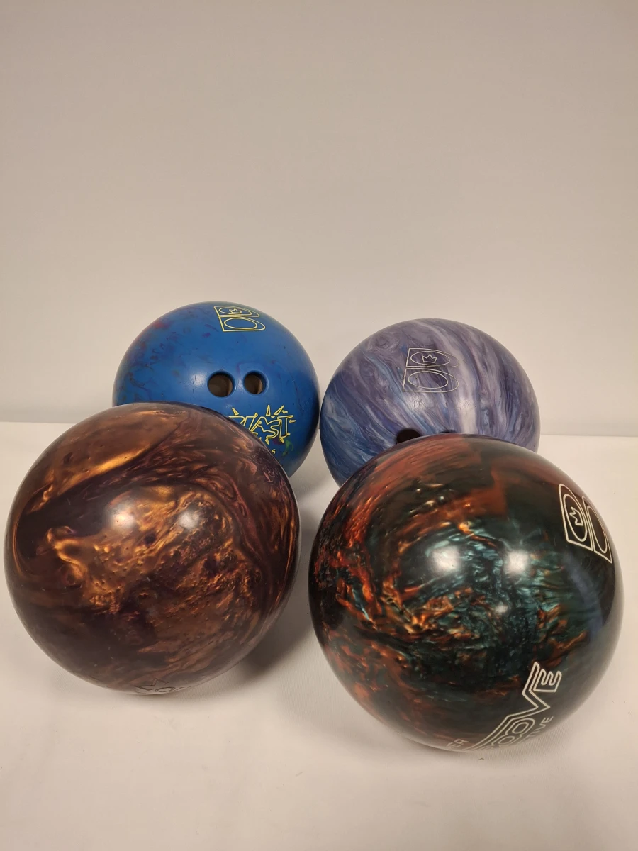 Set van 4 bowlingballen in verschillende kleuren - foto 2