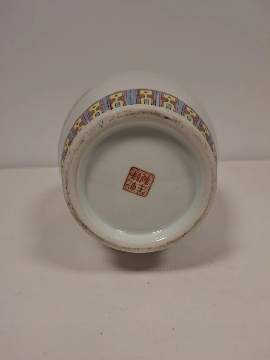 Set van 2 decoratieve Chinese vazen - foto 4