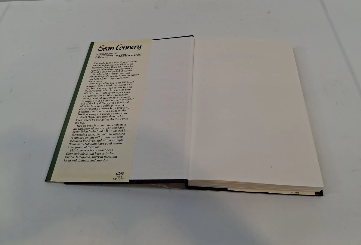 Set van 4 Engelstalige boeken over Sean Connery