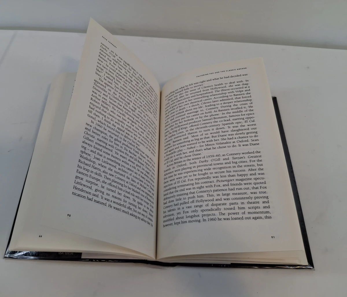 Set van 4 Engelstalige boeken over Sean Connery