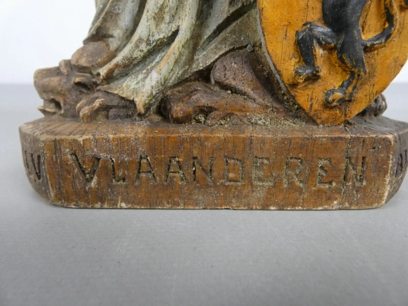 Maria met Kind en de Vlaamse Leeuw - foto 3