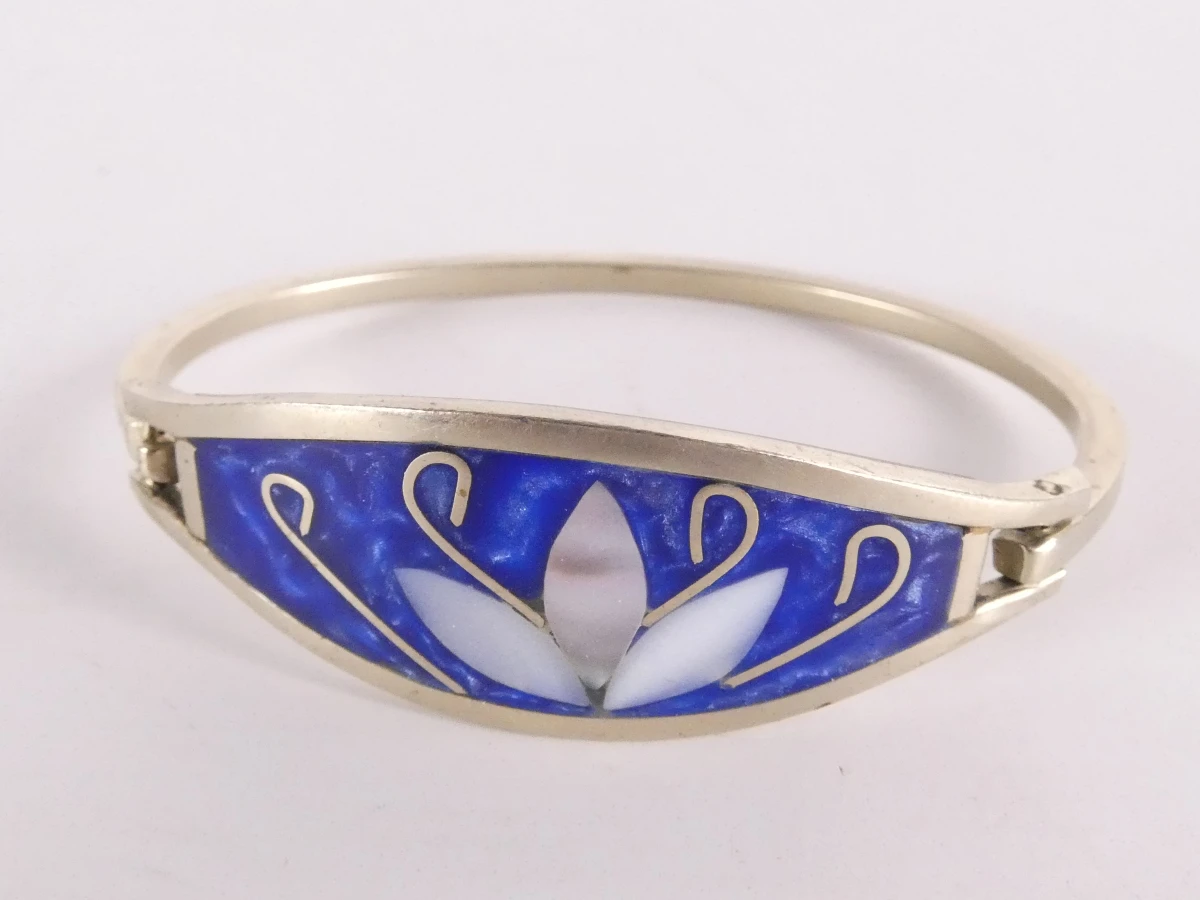 Set van 4 zilveren armbanden, diverse stijlen