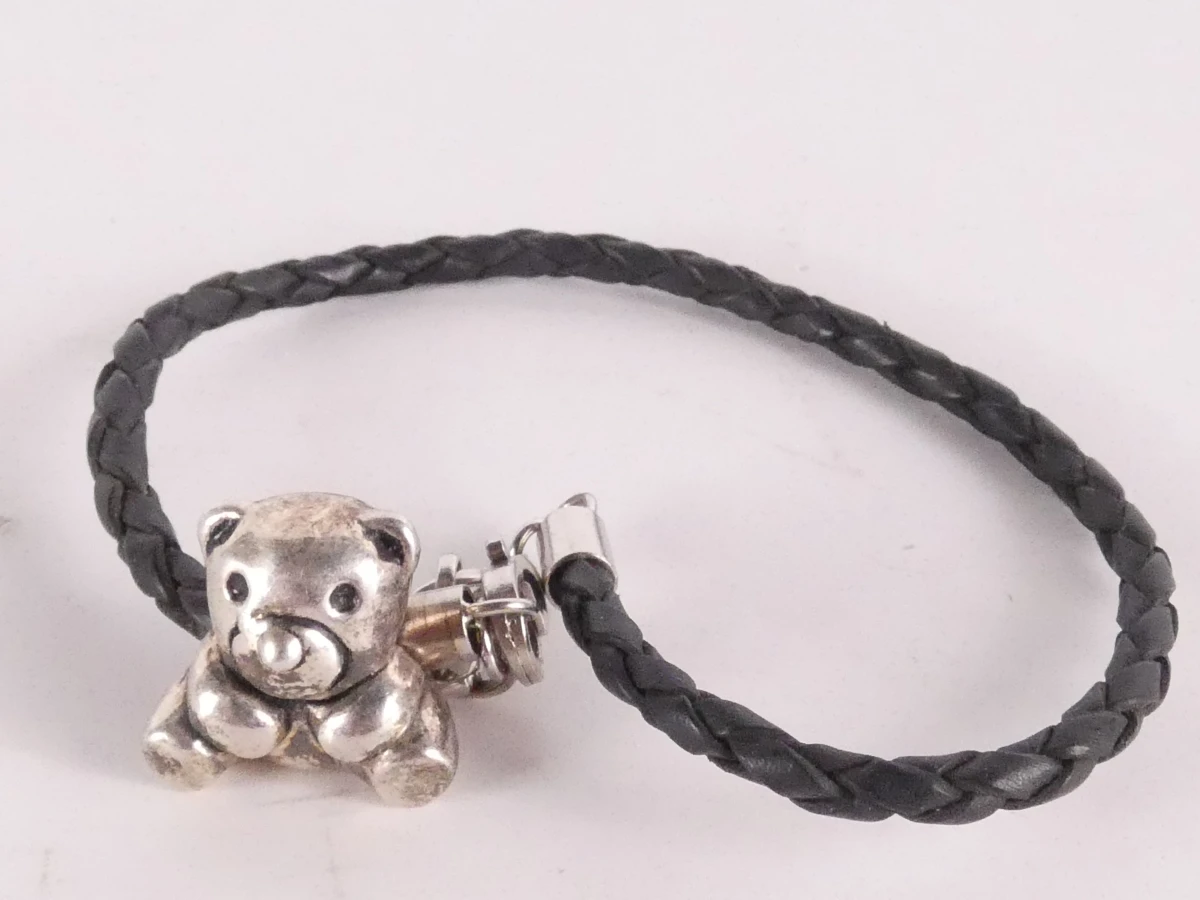 Set van 4 zilveren armbanden, diverse stijlen