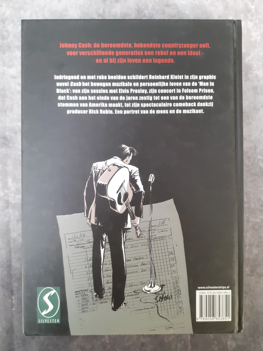 Vinyl: Johnny Cash - Johnny Cash At San Quentin + Graphic novel Cash - I see a darkness - foto 11