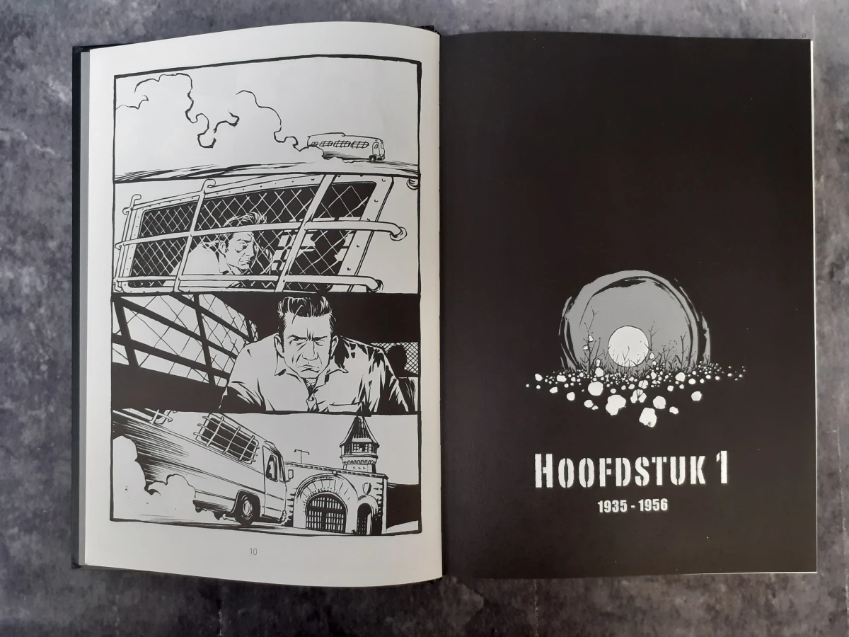 Vinyl: Johnny Cash - Johnny Cash At San Quentin + Graphic novel Cash - I see a darkness - foto 7