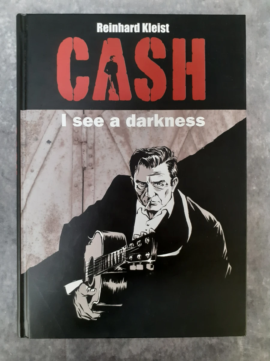 Vinyl: Johnny Cash - Johnny Cash At San Quentin + Graphic novel Cash - I see a darkness - foto 5