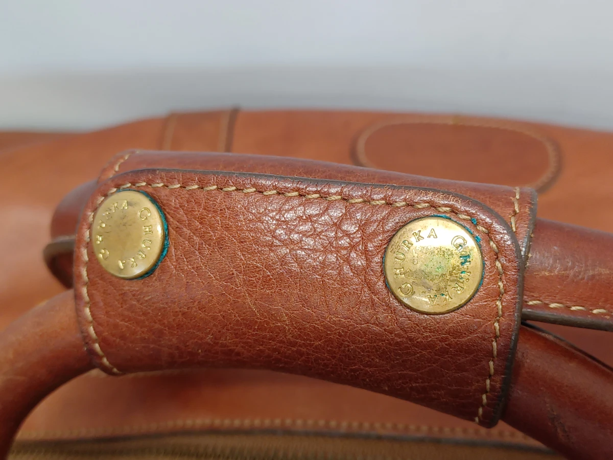 Vintage Ghurka Cavalier III - No. 98 - Luxe lederen reistas - foto 16