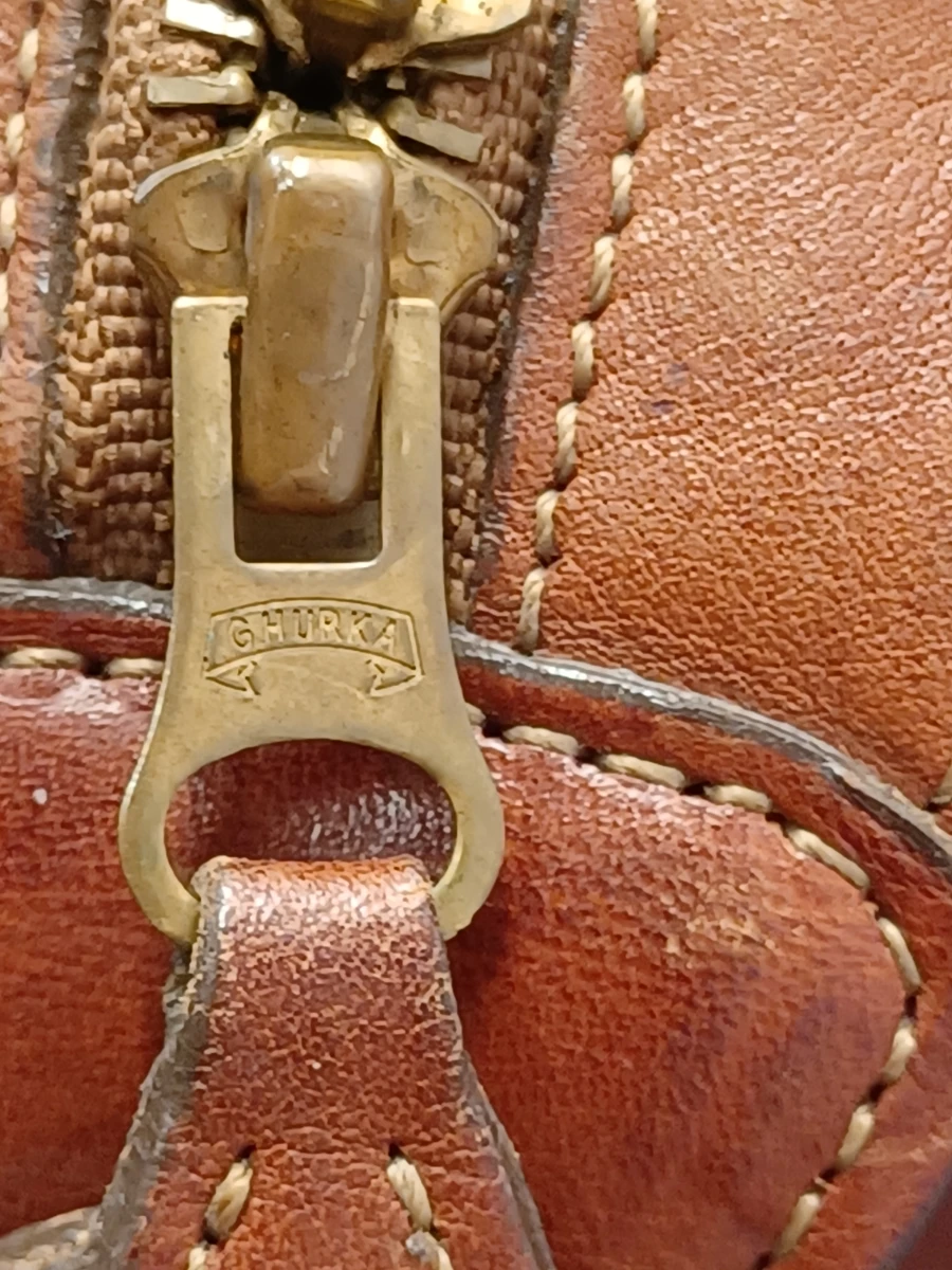 Vintage Ghurka Cavalier III - No. 98 - Luxe lederen reistas - foto 18