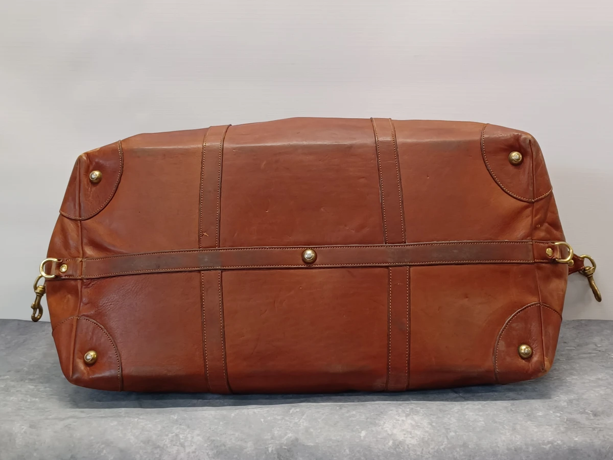 Vintage Ghurka Cavalier III - No. 98 - Luxe lederen reistas - foto 4
