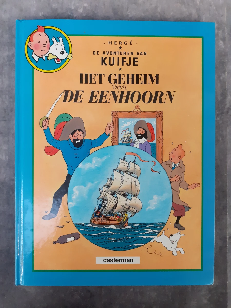 Strips: Het geheim van de Eenhoorn + 3 blikken opbergdozen - foto 2