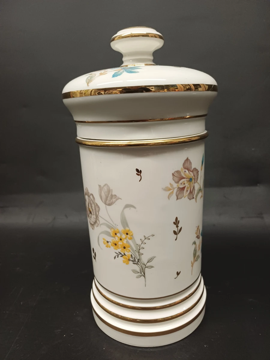 Porseleinen apothekerspot Demeuldre