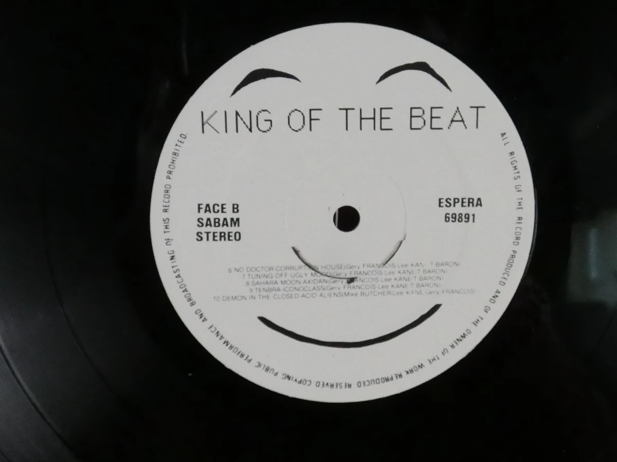 23 Verzameling vinylplaten New Beat en elektronische muziek