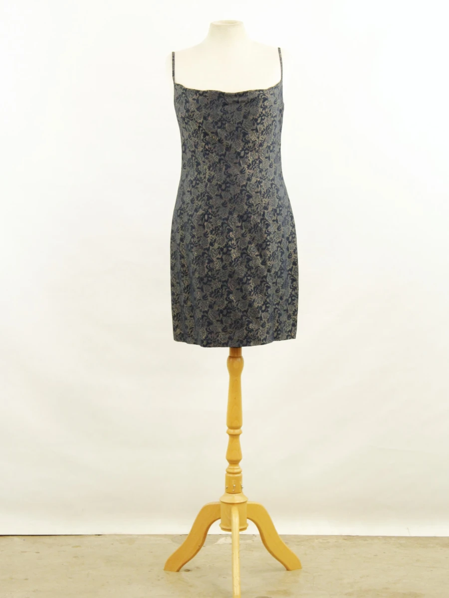 Christian Dior Boutique Paris - elegant jacquard cocktailjurkje met rozenmotief