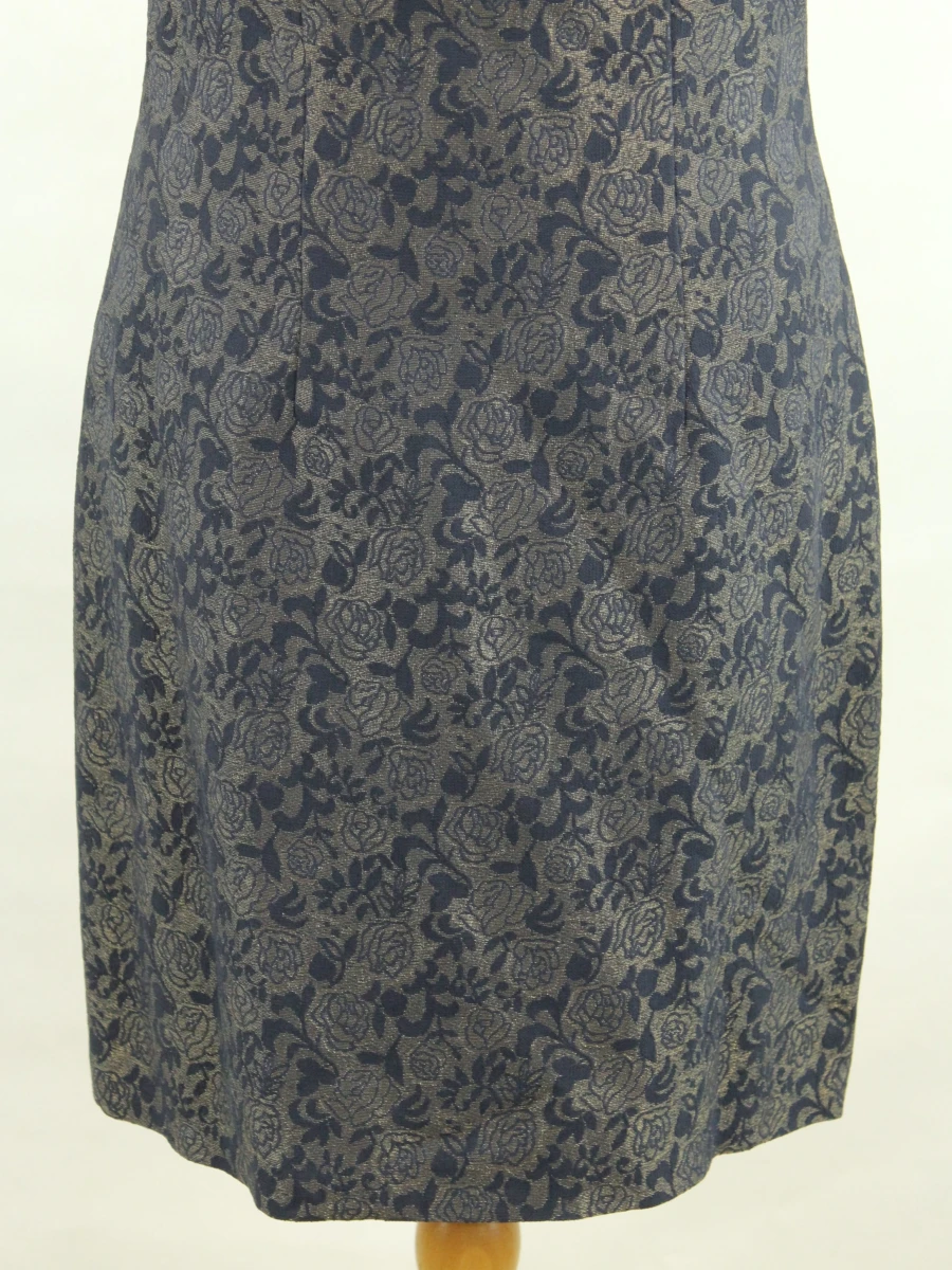 Christian Dior Boutique Paris - elegant jacquard cocktailjurkje met rozenmotief