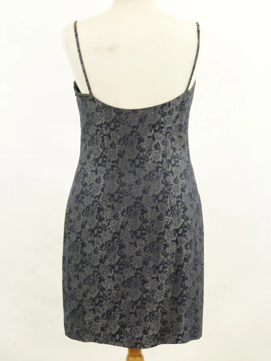 Christian Dior Boutique Paris - elegant jacquard cocktailjurkje met rozenmotief
