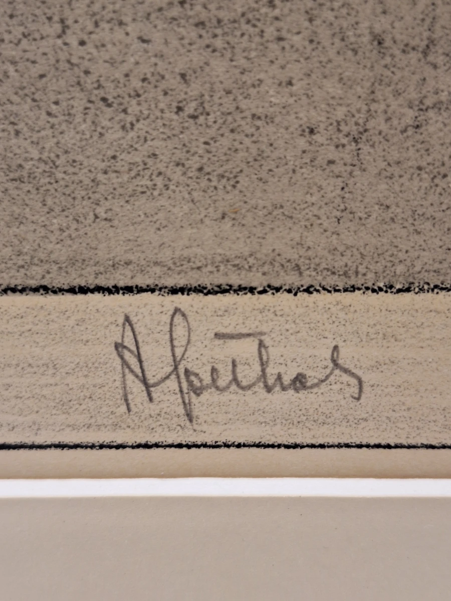 gesigneerde ets van de Heilig-Bloedkapel in Brugge - Albert Goethals (1885–1973) - foto 5
