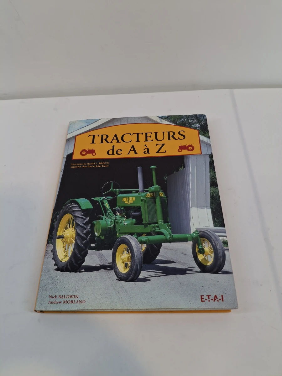 Set van 3 Franstalige boeken over John Deere tractoren