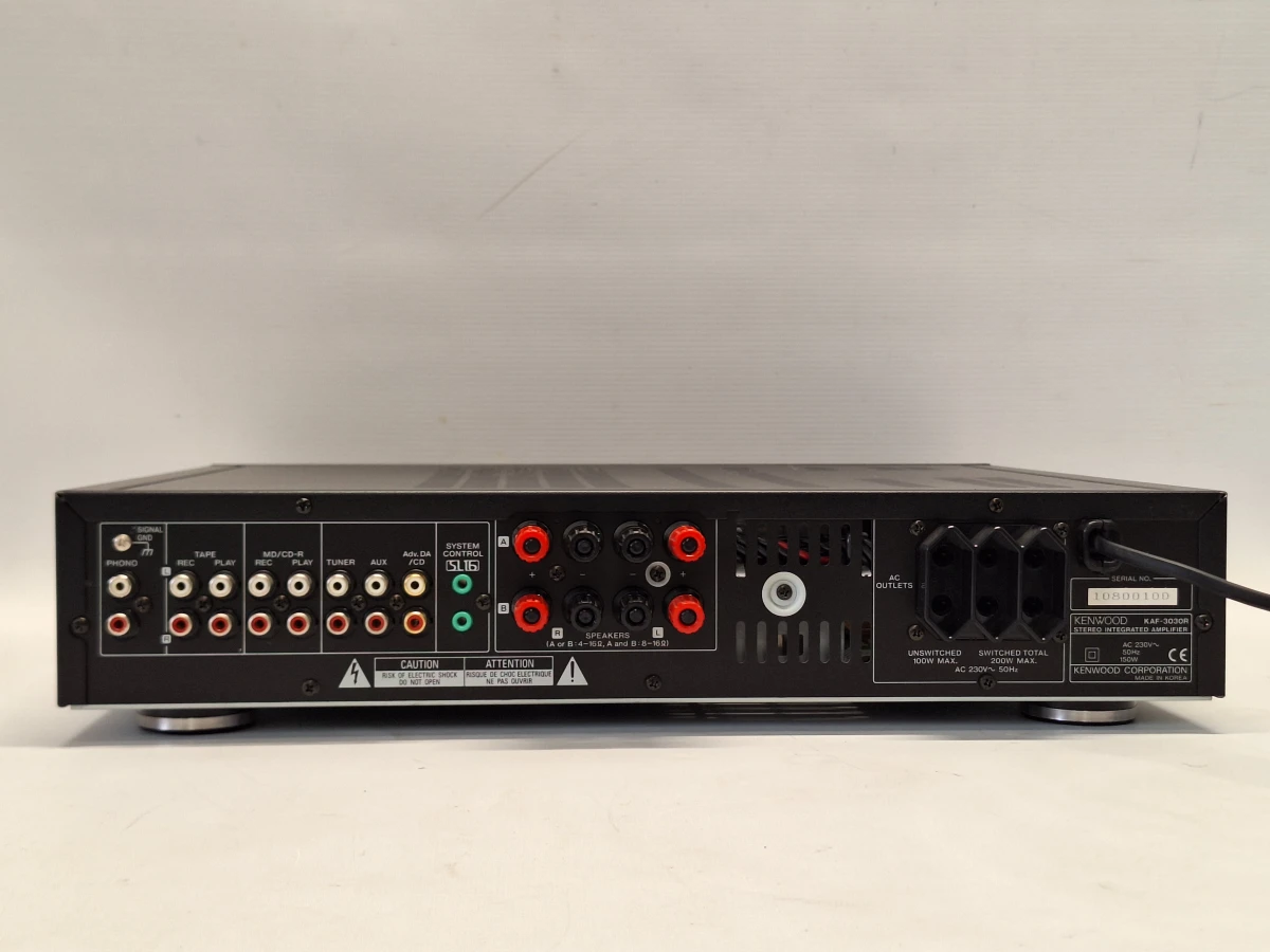 Kenwood KAF-3030R stereo geïntegreerde versterker - 2 × 50 watt - phono - foto 8