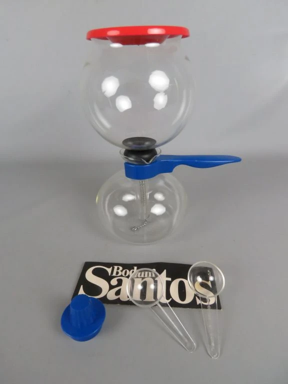 Bodum Santos koffiemaker van glas met handleiding en doos