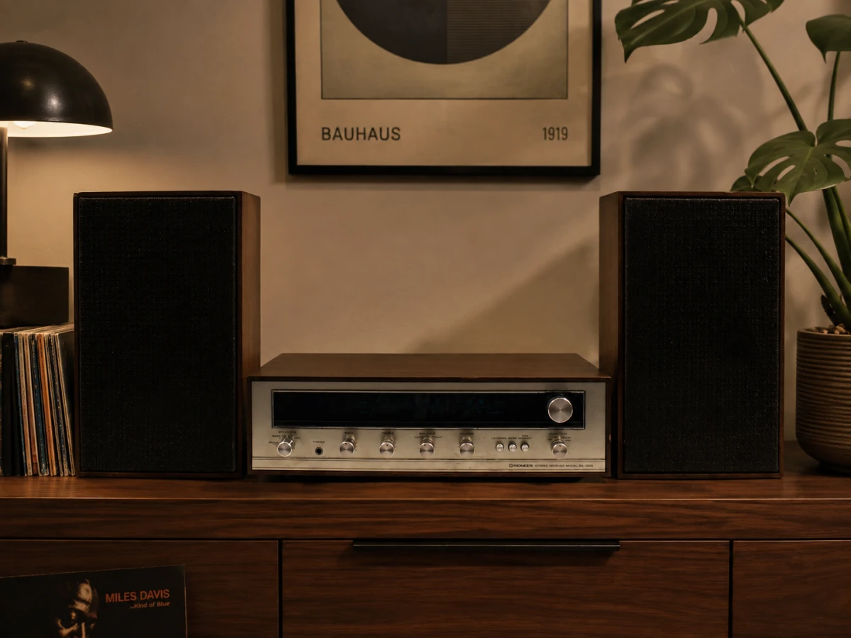 Pioneer SX-300 Receiver & Sony SS-5088 Luidsprekers