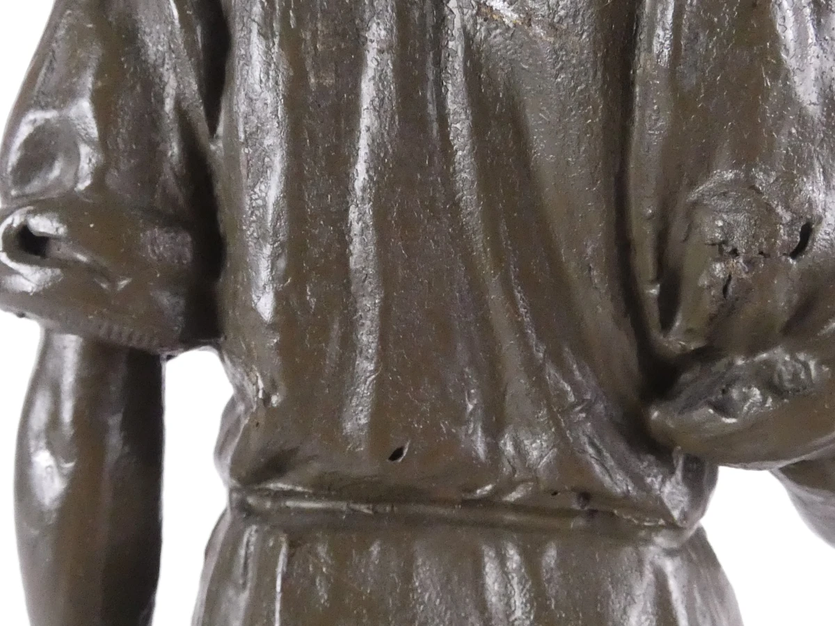 Set van 2 régule (spelter) beeldjes