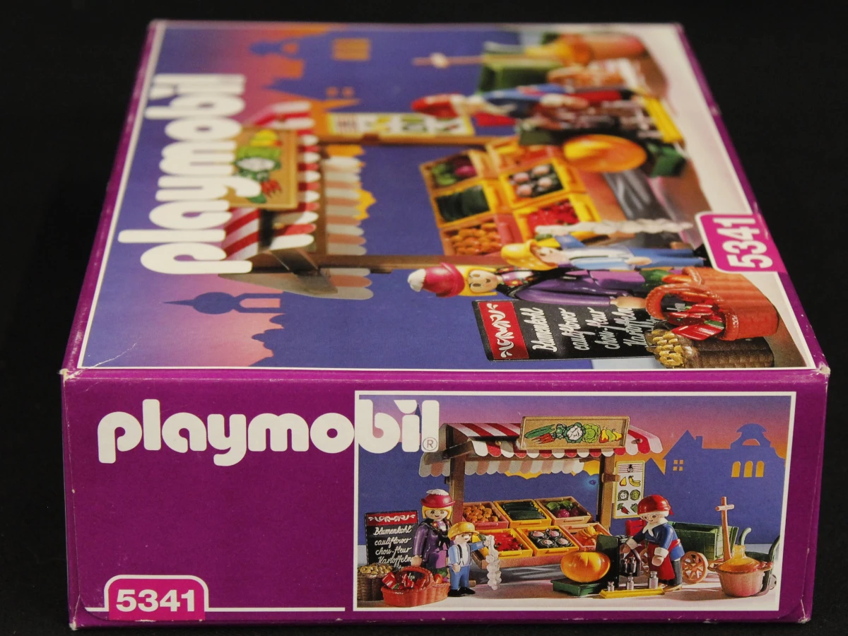 Playmobil 5341 – Groente- en fruitkraam – ongeopende set 1996