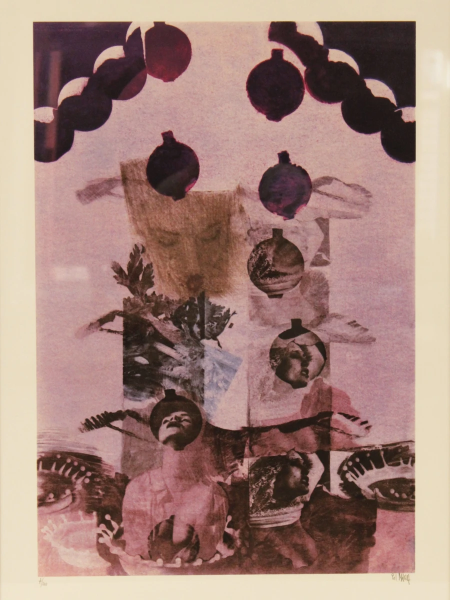 Kleurenlitho Pol Mara (1920-1998)