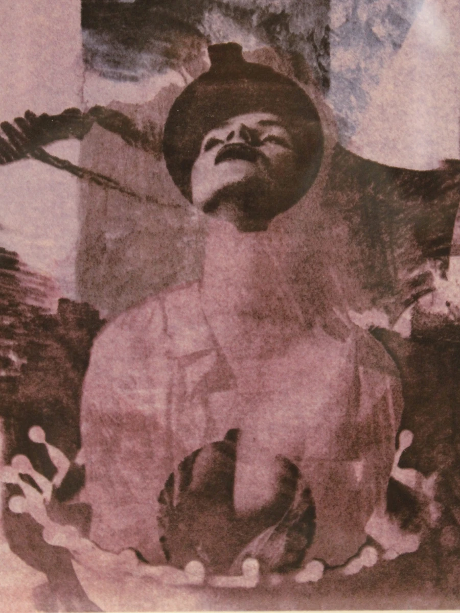 Kleurenlitho Pol Mara (1920-1998)
