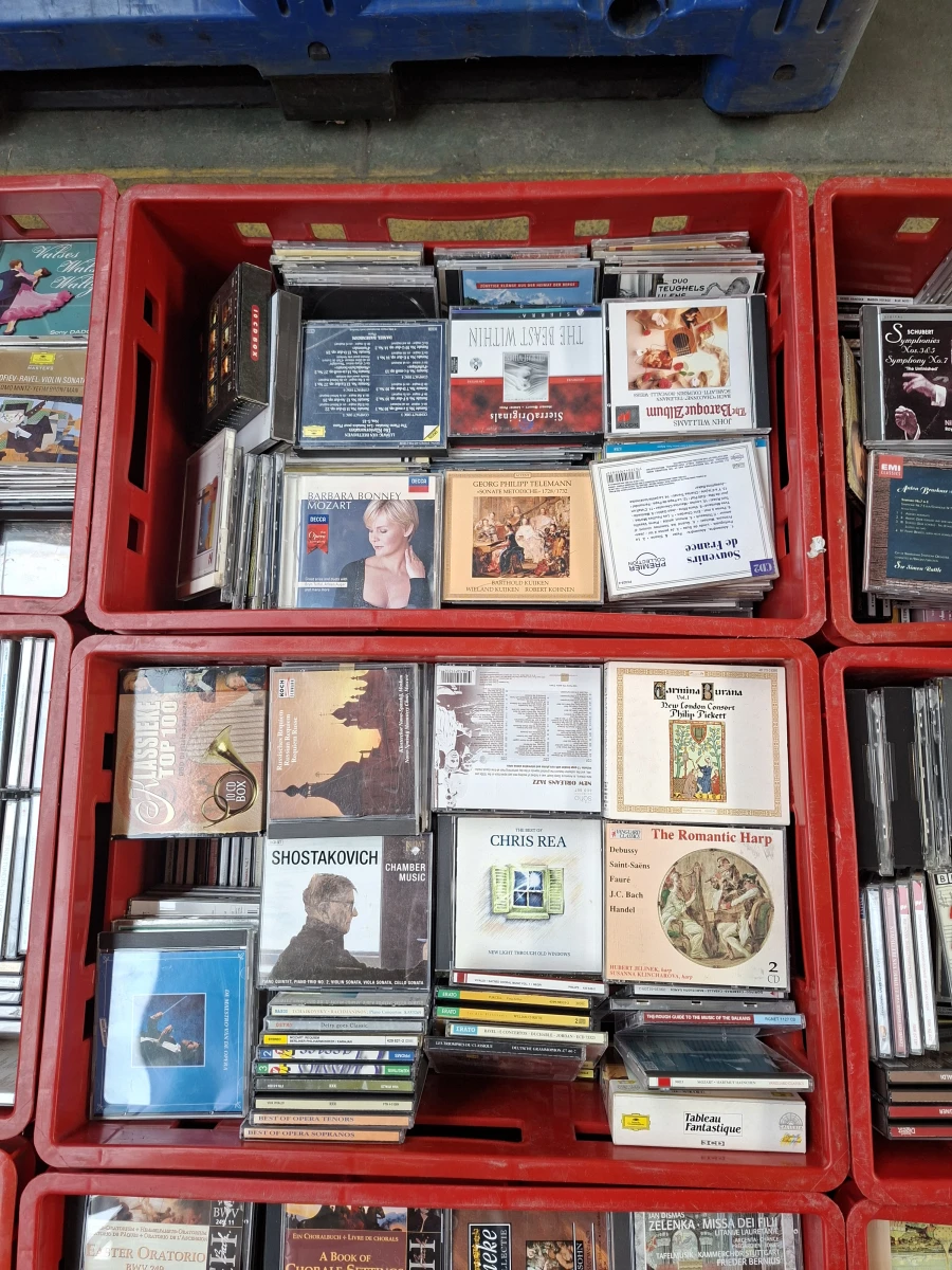 💿 Gigantisch Lot Klassieke Muziek CD's – Honderden Titels (Exclusief Kratten)! 📀