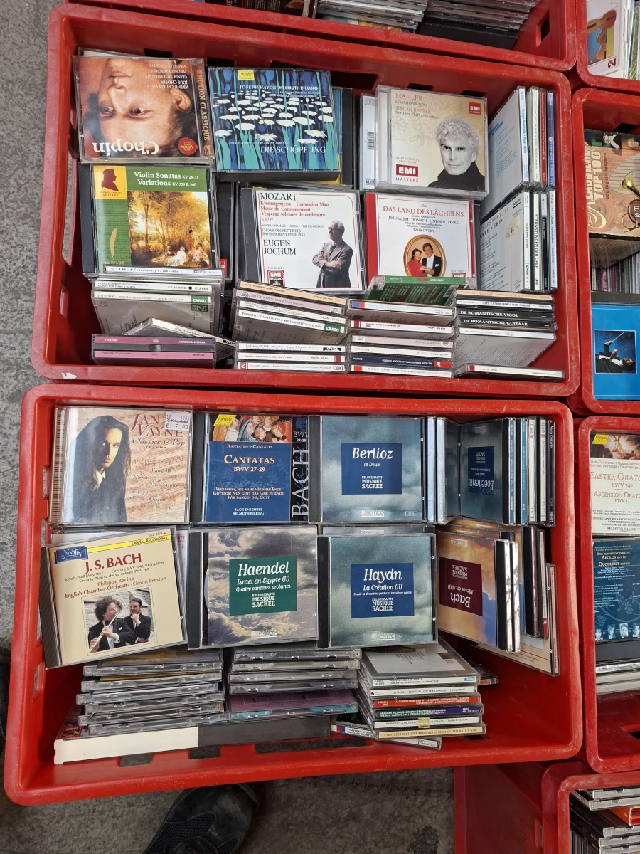 💿 Gigantisch Lot Klassieke Muziek CD's – Honderden Titels (Exclusief Kratten)! 📀
