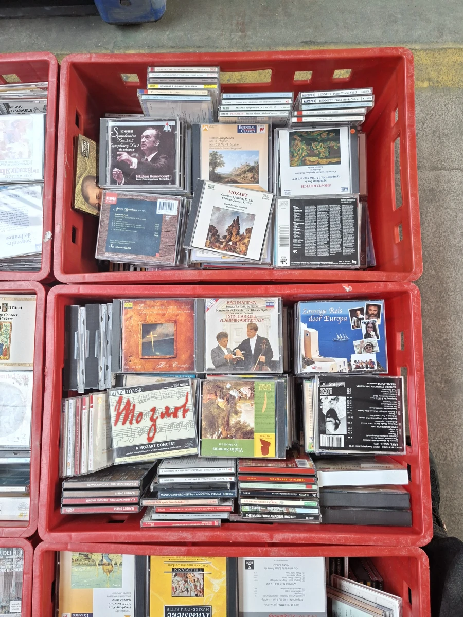 💿 Gigantisch Lot Klassieke Muziek CD's – Honderden Titels (Exclusief Kratten)! 📀