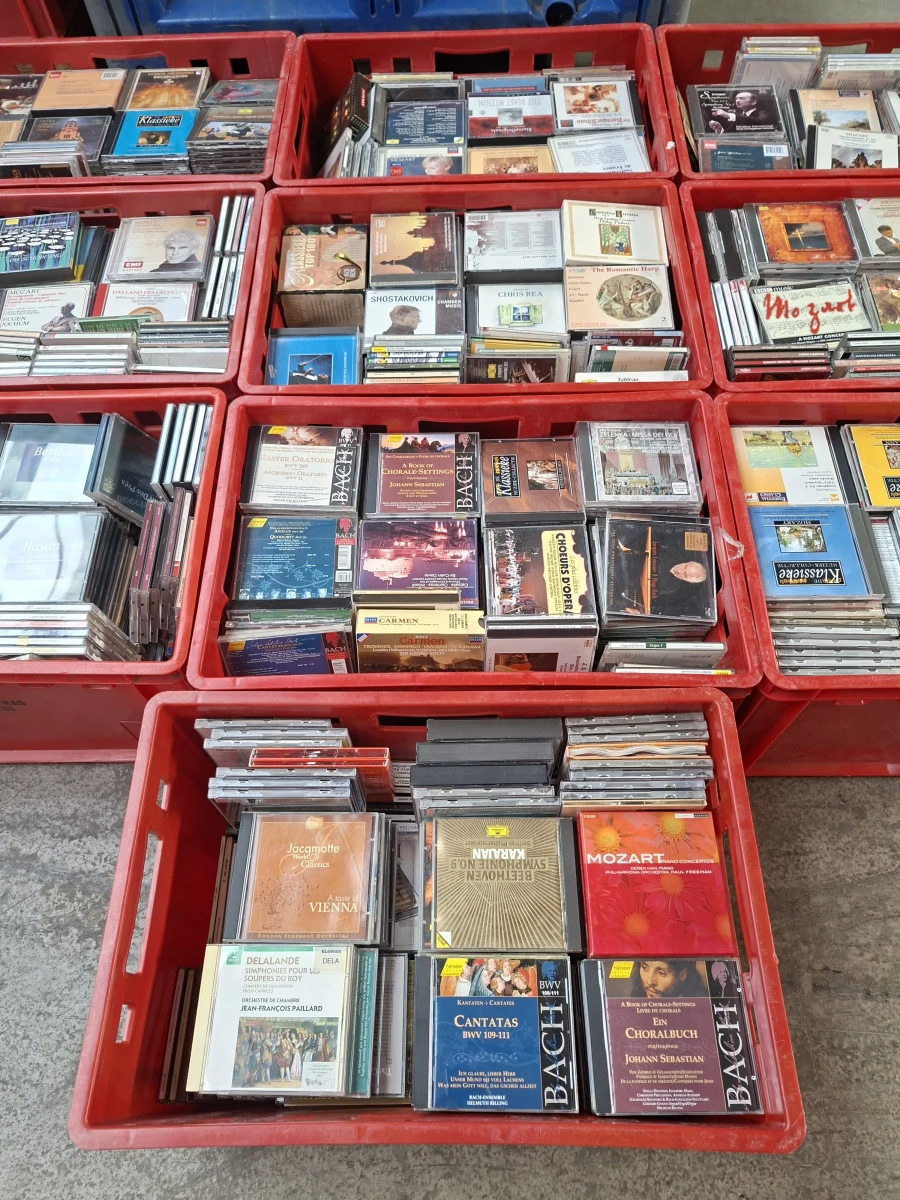 💿 Gigantisch Lot Klassieke Muziek CD's – Honderden Titels (Exclusief Kratten)! 📀