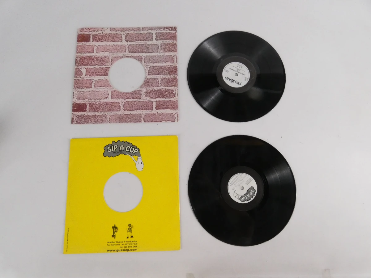 10 vinylplaten met muziek in DUB-stijl