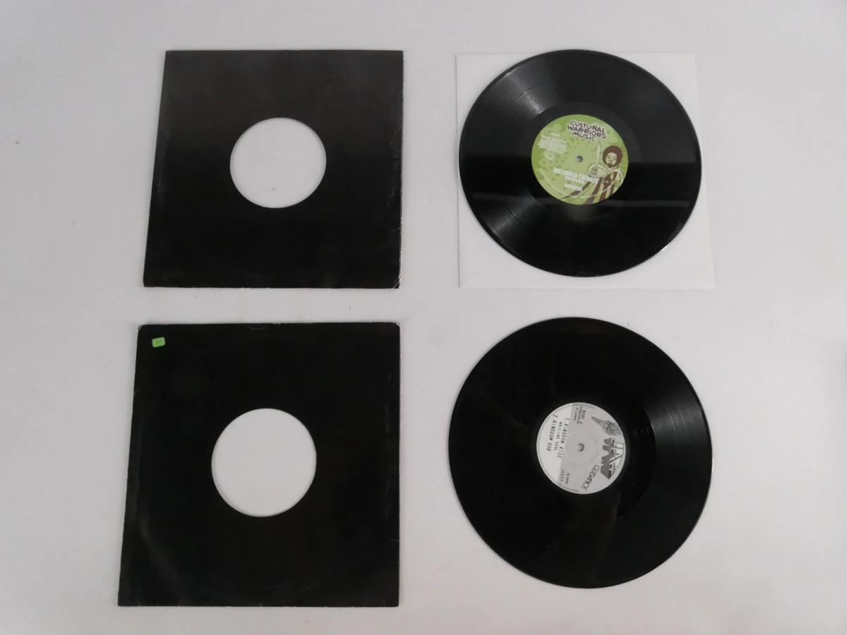 10 vinylplaten met muziek in DUB-stijl