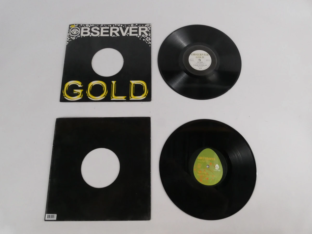 10 vinylplaten met muziek in DUB-stijl