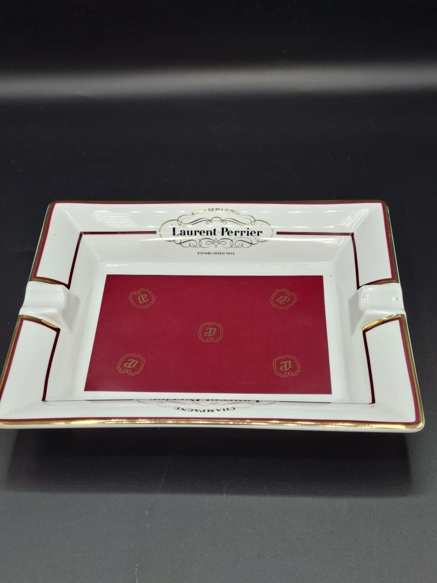 🚬 Exclusieve Vintage Porseleinen Asbak Champagne Laurent-Perrier 🚬 - foto 3