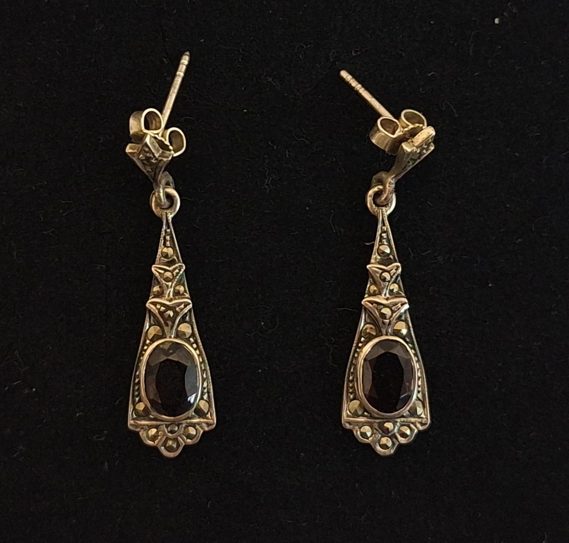 Art Deco-stijl Oorbellen - foto 2
