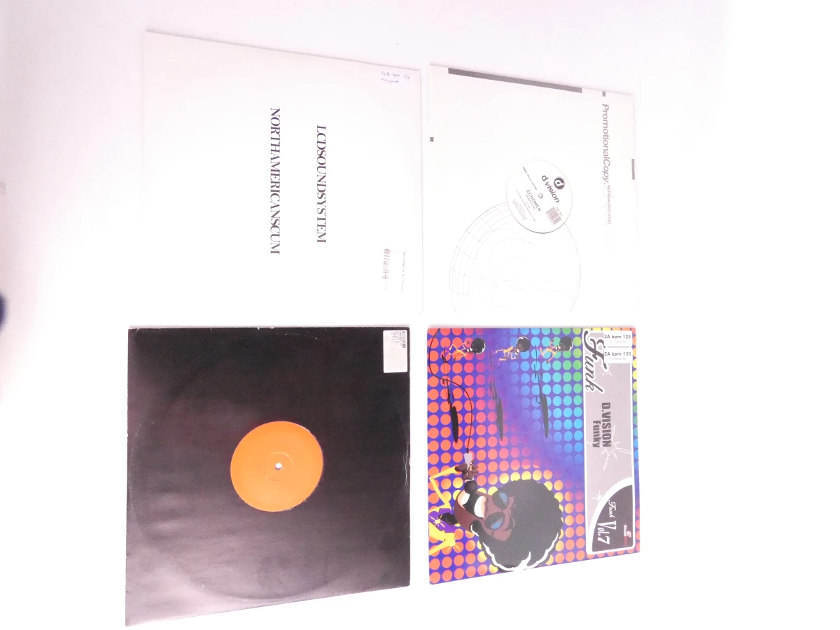 Set van 27 DJ-vinylplaten en singles – diverse artiesten en muziekstijlen