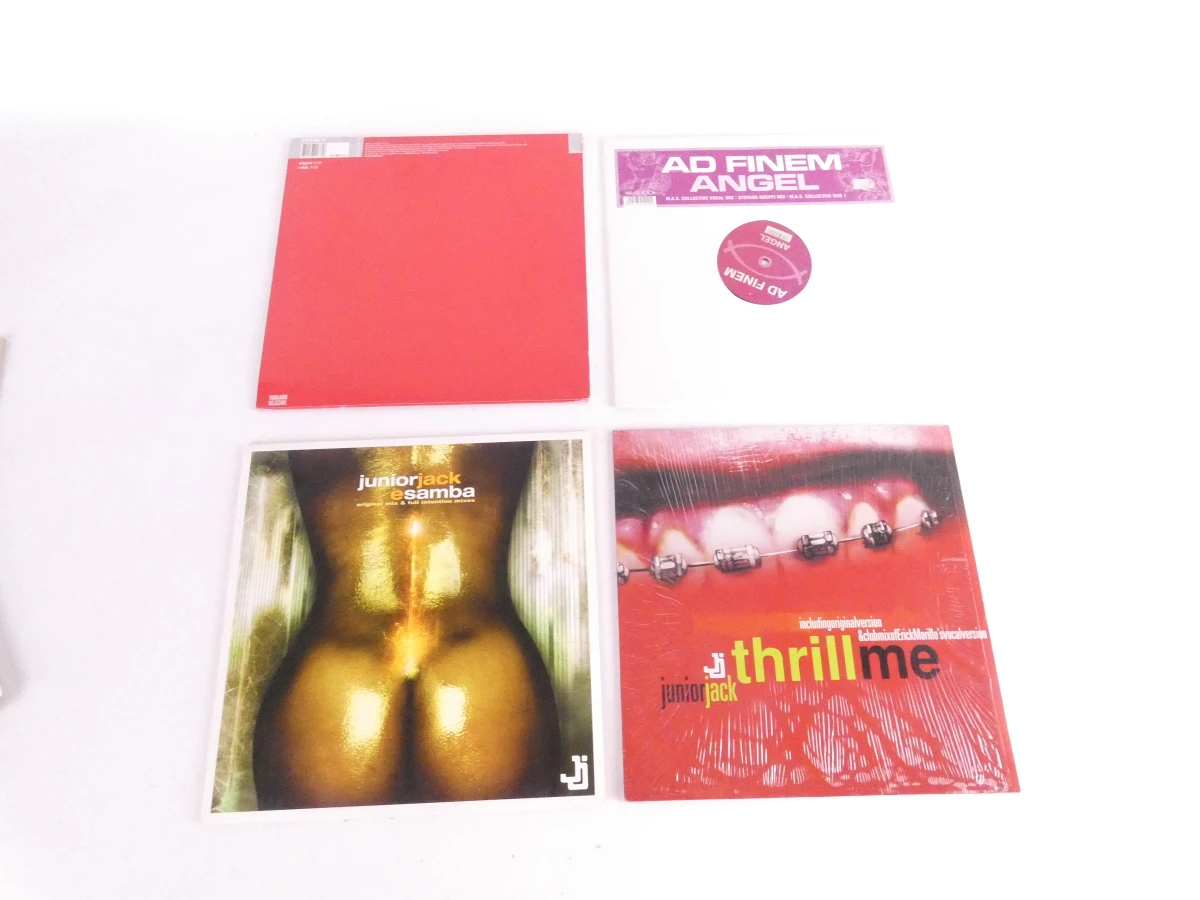 Set van 27 DJ-vinylplaten en singles – diverse artiesten en muziekstijlen