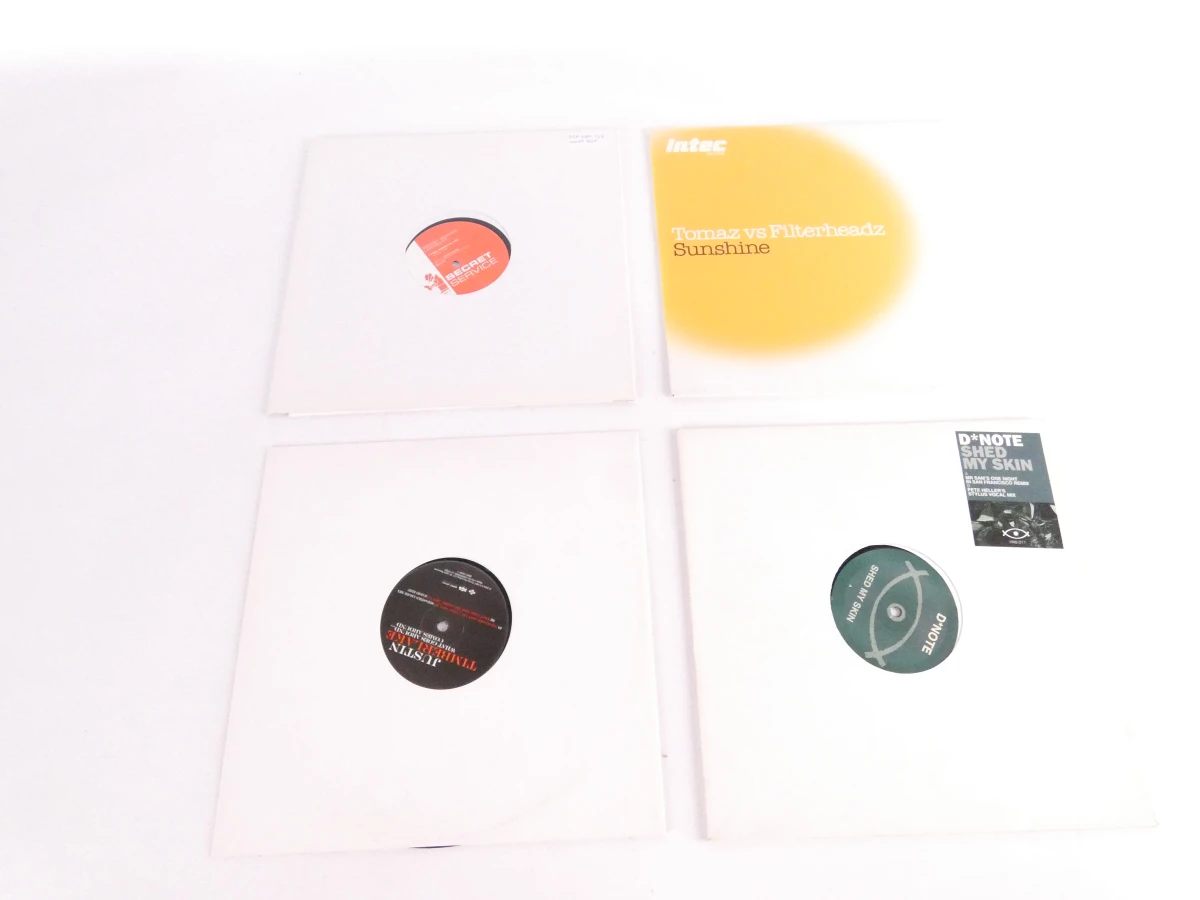 Set van 27 DJ-vinylplaten en singles – diverse artiesten en muziekstijlen