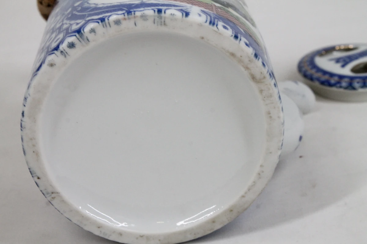 Vintage Chinese porseleinen theepot